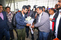 Ram Charan at New Jersey premieres of Dhruva